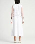 Peserico Womens Pants in White