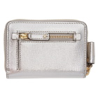 Anya Hindmarch Silver Small Eyes Zip Around Wallet