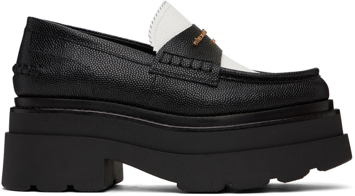 Photo: Alexander Wang Black & White Carter Loafers