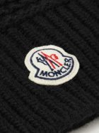 Moncler - Logo-Appliquéd Virgin Wool Balaclava