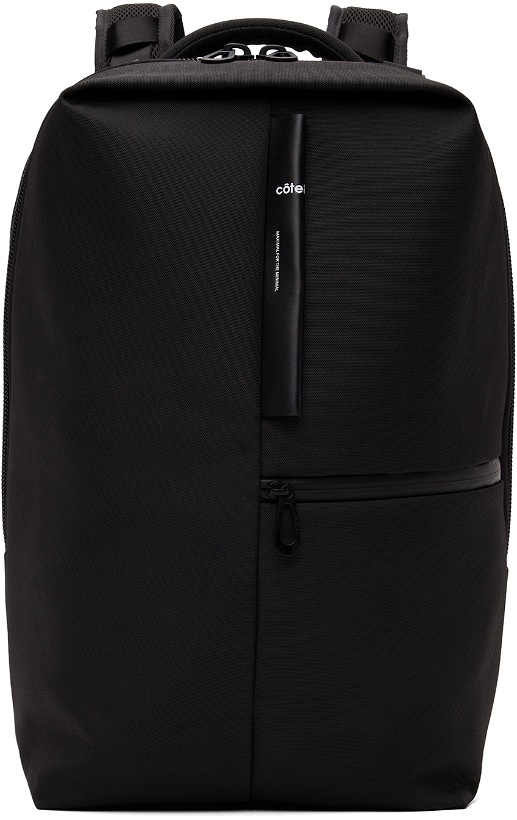 Photo: Côte&Ciel Black Sormonne Air Reflective Backpack