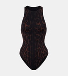 Tom Ford Leopard-print swimsuit