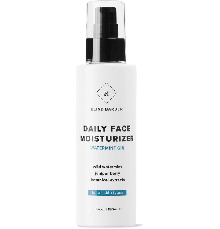 Photo: Blind Barber - Watermint Gin Daily Moisturizer, 150ml - Colorless