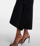 Maticevski Diadem draped asymmetric midi dress