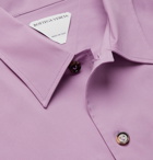 BOTTEGA VENETA - Stretch-Cotton Shirt - Purple