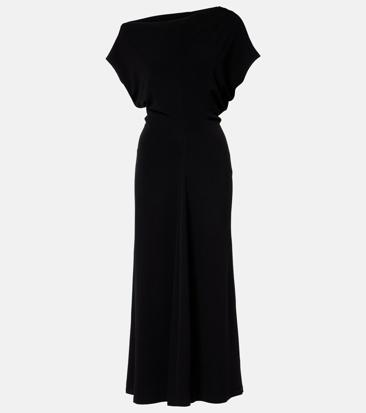 Vince Draped one-shoulder midi dress