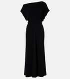 Vince Draped one-shoulder midi dress