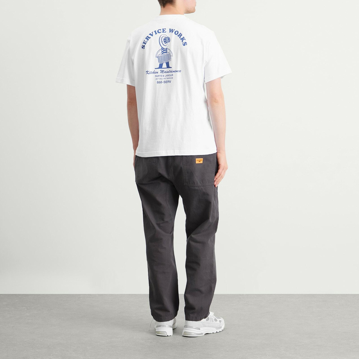Service Works Men's Maintenance T-Shirt in White