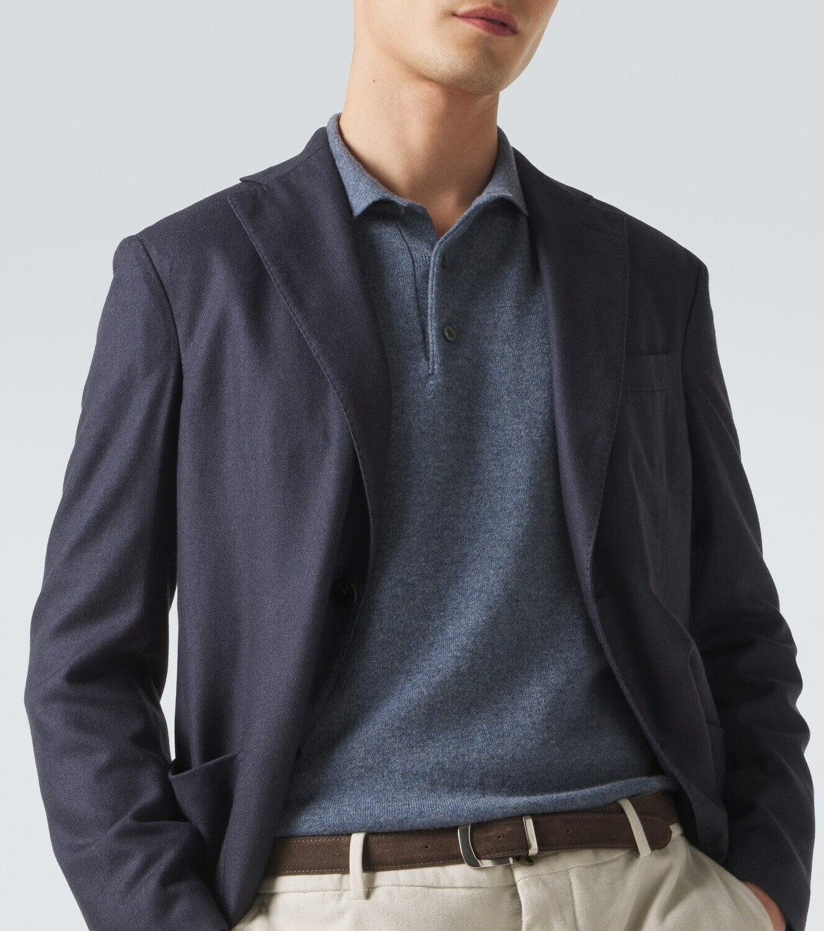 Agnona Silk and cashmere blazer