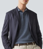 Agnona Silk and cashmere blazer