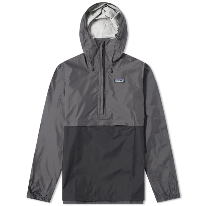 Photo: Patagonia Torrentshell Pullover Jacket Forge Grey