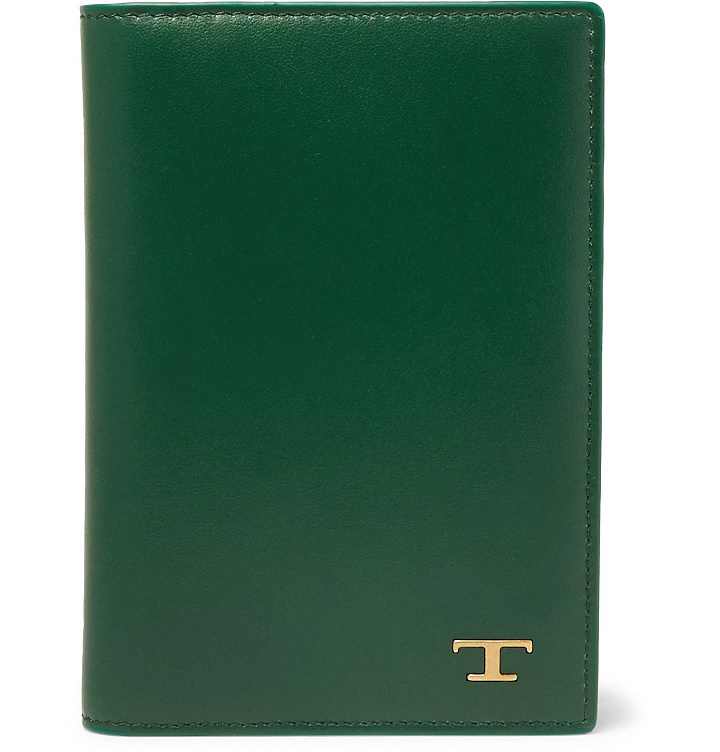 Photo: Tod's - Leather Bifold Cardholder - Green