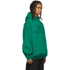 Balenciaga Green BB Hoodie