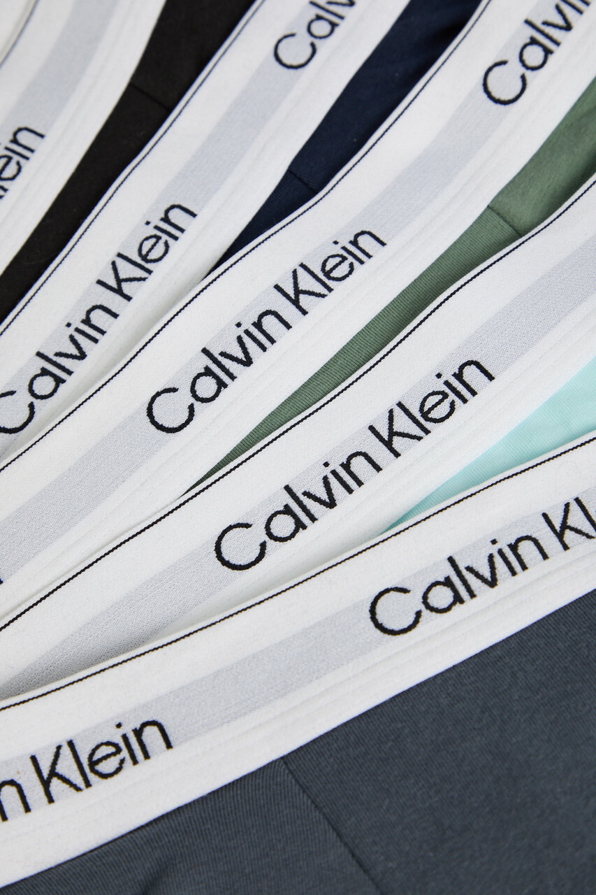 Calvin Klein Icon Stretch-cotton Trunks set of Five Multicoloured