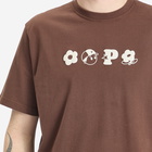 Pawa Speed Sports Men's Monogram T-Shirt in Chocolate