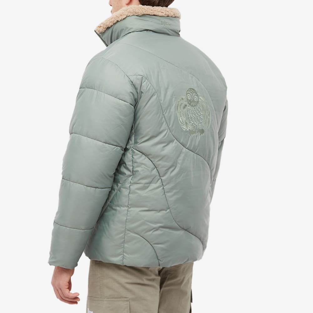 Dime x Kanuk Wave Puffer Jacket in Dusty Patina Dime