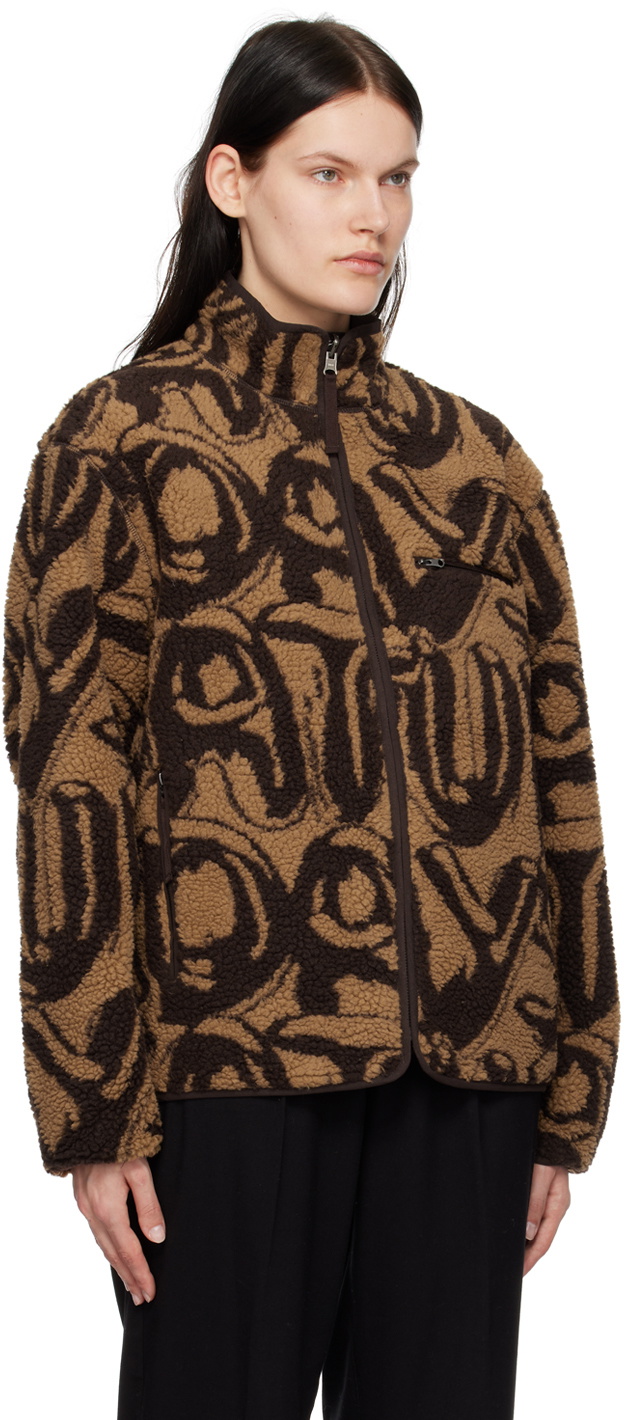 Saturdays NYC Brown Reversible Spencer Jacket