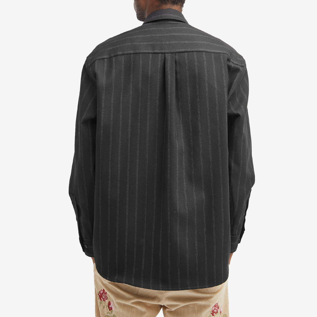 Soulland Men's Derry Zip Shirt Jacket in Black