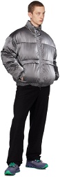 7 DAYS Active Silver Printed Puffer Jacket