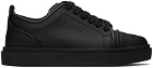 Christian Louboutin Black Adolon Junior Sneakers