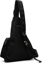 MM6 Maison Margiela Black Numeric Sling Backpack