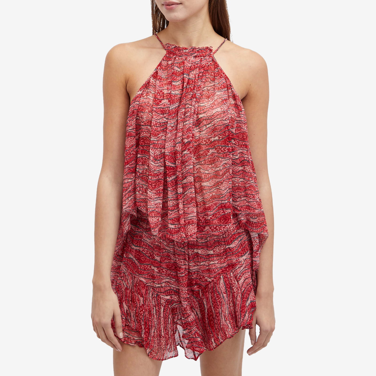 Isabel Marant Étoile Women's Akila Vest Top in Red
