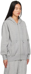 Nike Gray Phoenix Hoodie