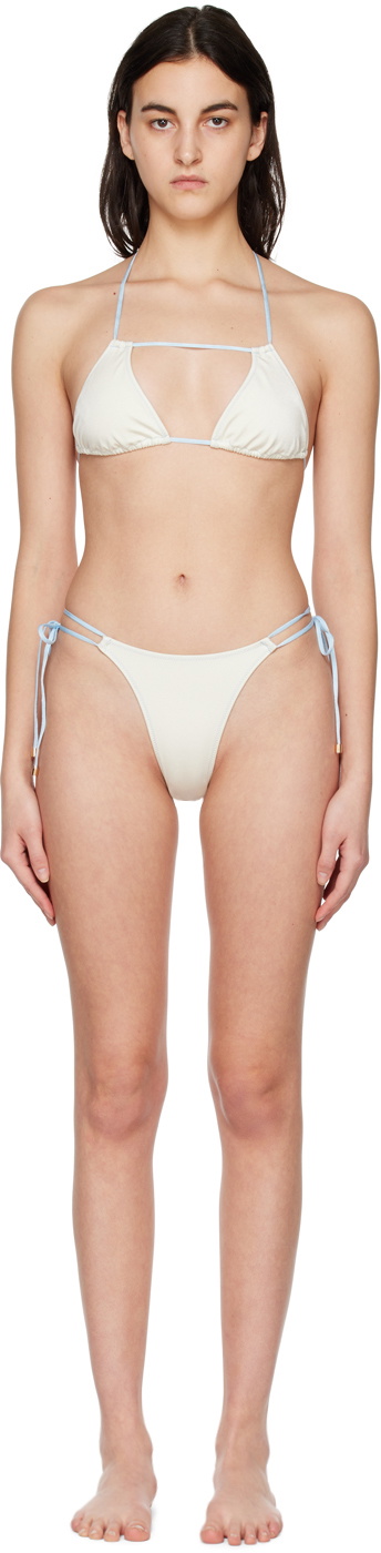 DOS SWIM White Tie & Luna Bikini