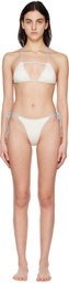 DOS SWIM White Tie & Luna Bikini