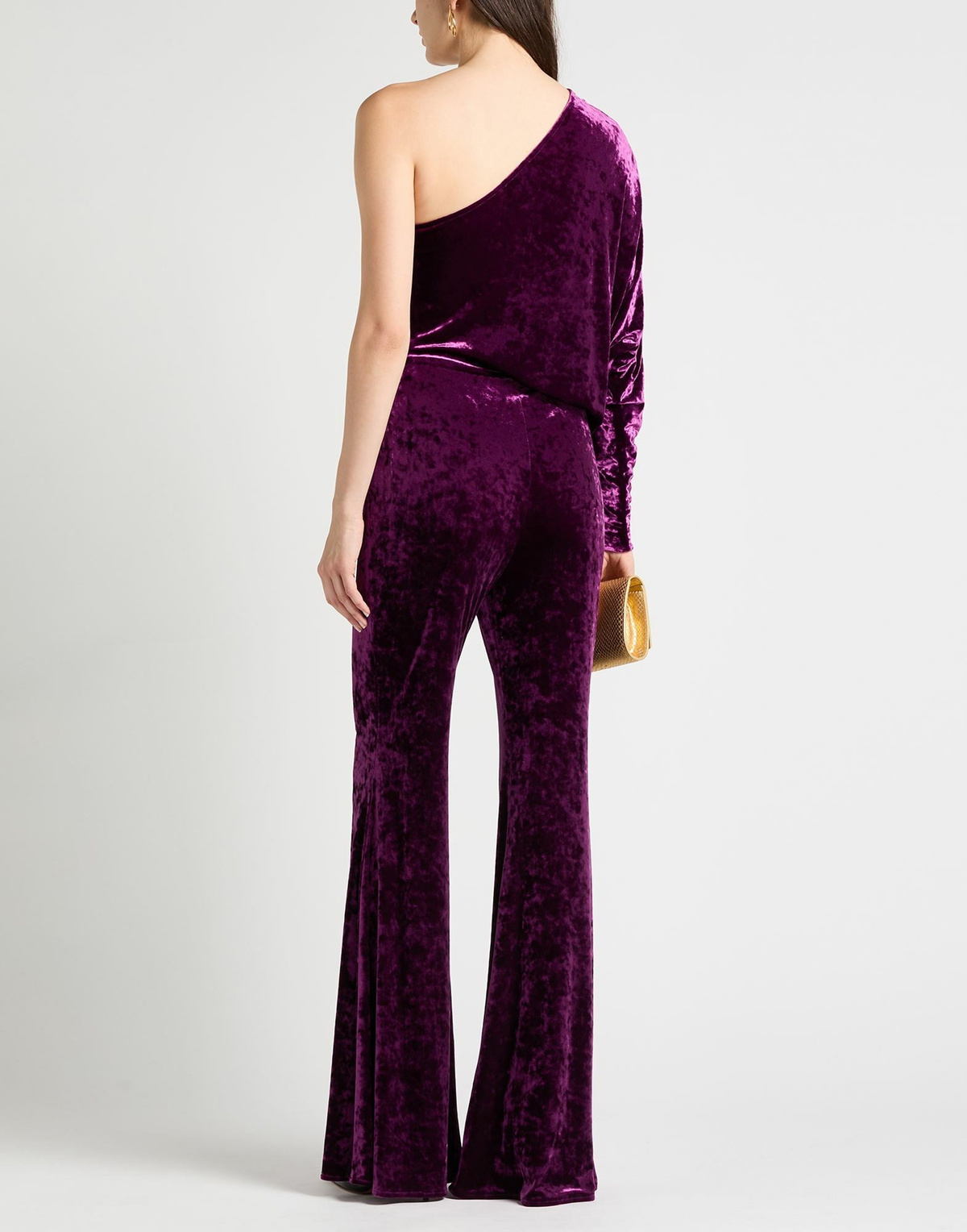 Alexandre Vauthier Womens Jumpsuit Plum