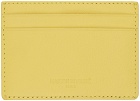 Maison Kitsuné Yellow Cloud Card Holder