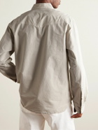Officine Générale - Alex Lyocell and Cotton-Blend Shirt - Neutrals
