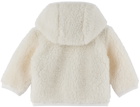 Woolrich Baby Off-White Zip Jacket