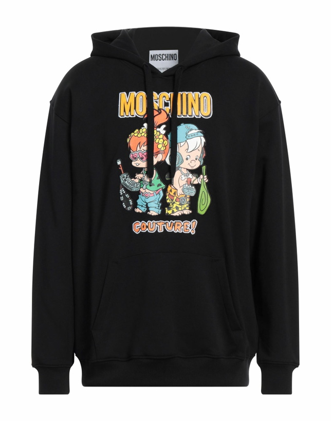 Photo: Moschino Moschino Couture + The Flintstones Mens Sweatshirt in Black