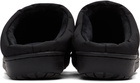 SUBU Black Quilted Nannen Slippers