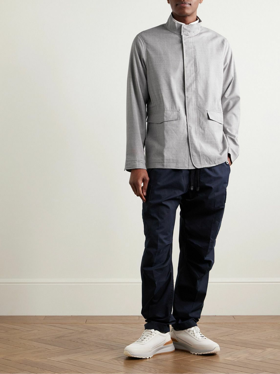 Peter Millar - Excursionist Lite Wool Jacket - Gray