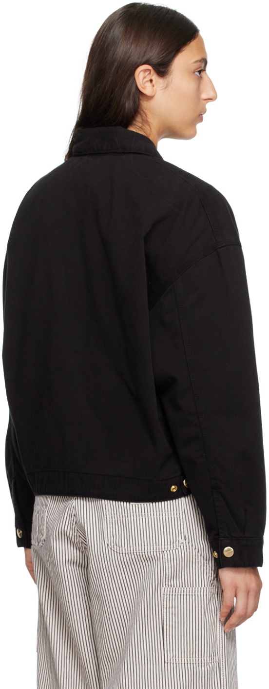 Carhartt Work In Progress Black Zip Jacket Carhartt Wip