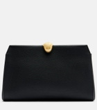 Nour Hammour Lou leather clutch