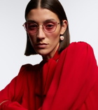 Valentino Torchon VLogo square sunglasses