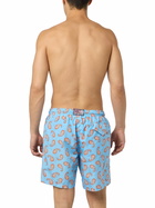 MC2 Saint Barth Man Lightweight Fabric Swim-shorts Lighting With Paisley Print