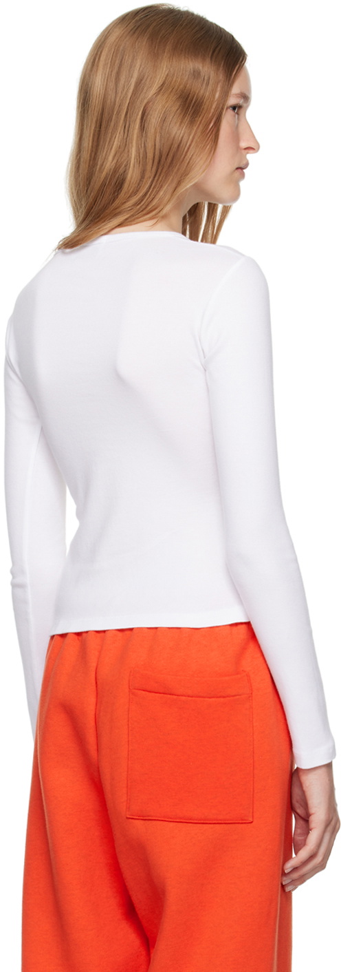 Gil Rodriguez White Sophie Cardigan