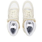 Adidas Women's Forum Mid Sneakers in White/Core Black