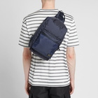 Porter-Yoshida & Co. Men's Force Sling Shoulder Bag in Navy