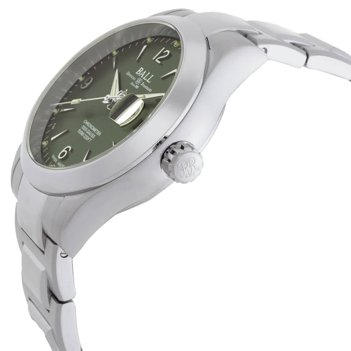 Ball Engineer III Ohio Automatic Chronometer Green Dial Watch NM9026C-S5CJ-GR