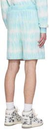 AMIRI Blue Repeat Shorts