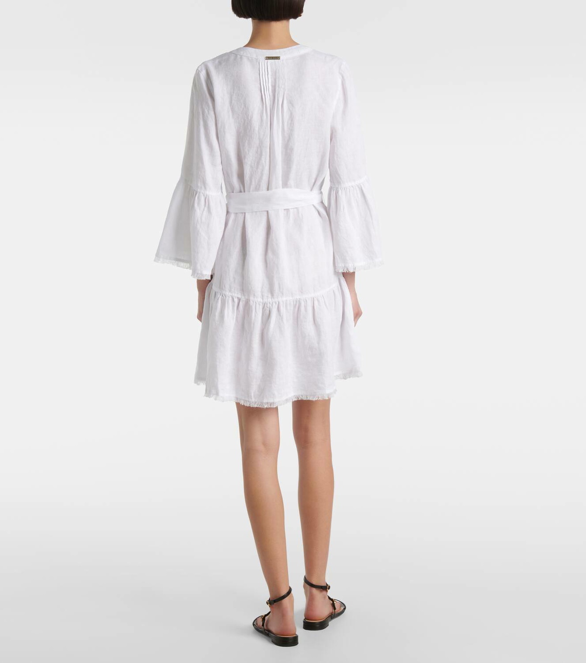 Heidi Klein Belted linen kaftan