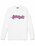Jacquemus - Logo-Print Cotton-Jersey T-Shirt - White