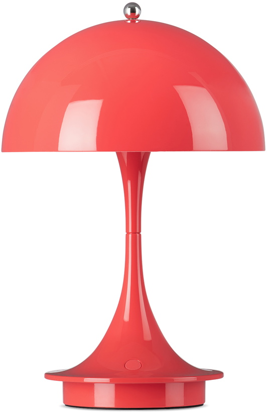 Photo: Louis Poulsen Inc Red Panthella 160 Portable Lamp