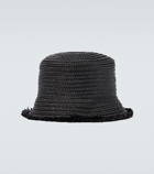 Jacquemus Le Bob Bacino raffia bucket hat