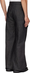 Courrèges Black 2-Pocket Jeans